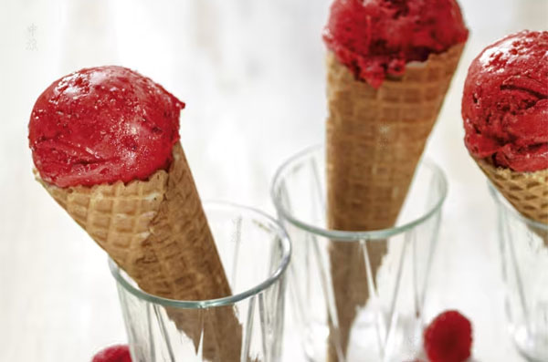 冰激凌新口味，枸杞味的冰激凌