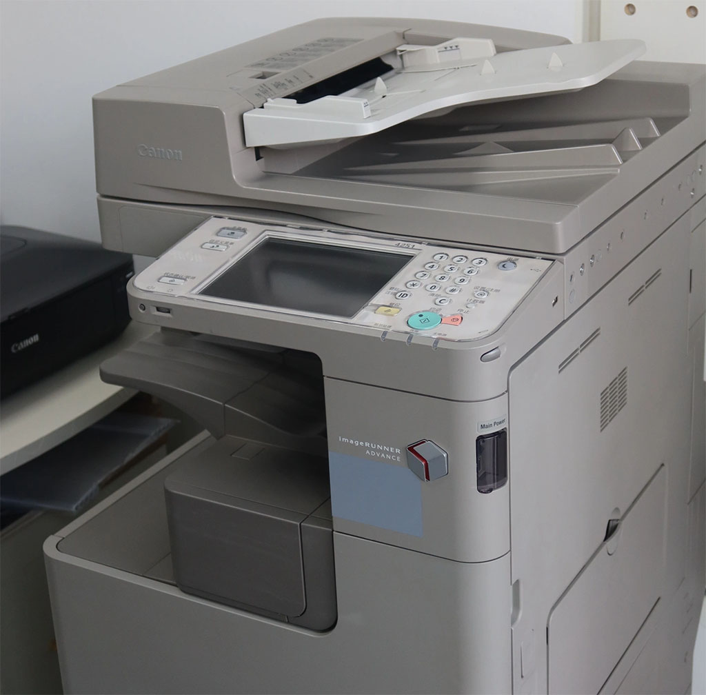 店里全新的打印機器