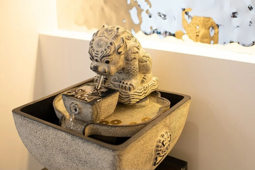 網紅取景地，小獅子看著非常漂亮