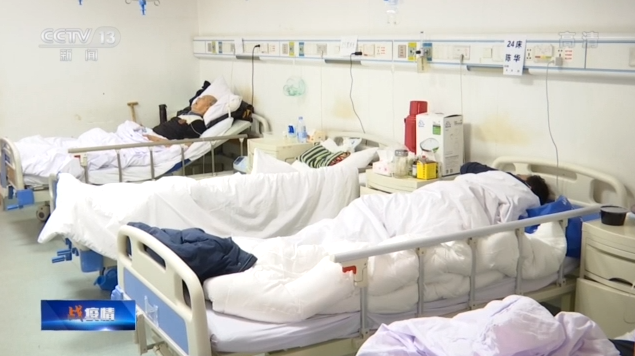 病房里的老年人，如果體質(zhì)好一些會(huì)更有抵抗力