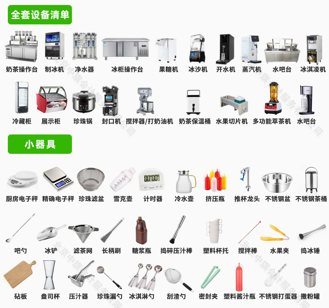 開一家奶茶店的全套設備清單.jpg