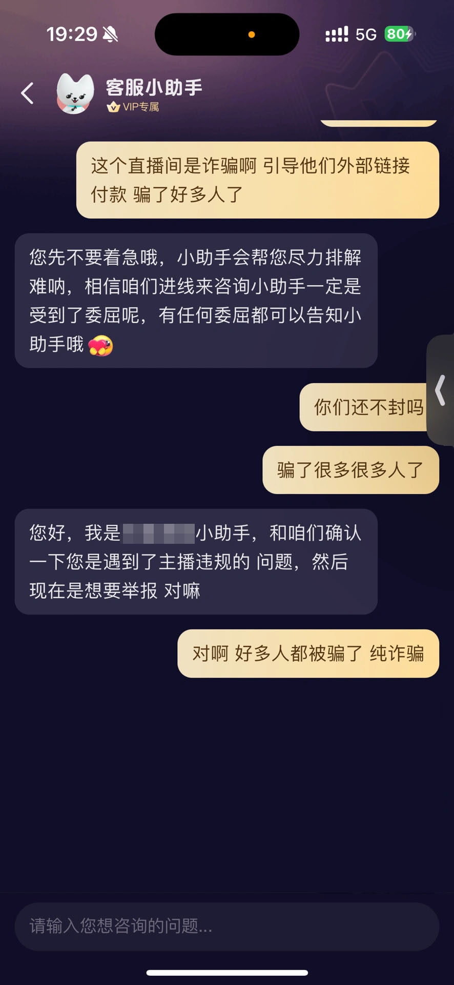 商家引導買家進行外部鏈接付費然后被騙（買家提供素材）.jpg