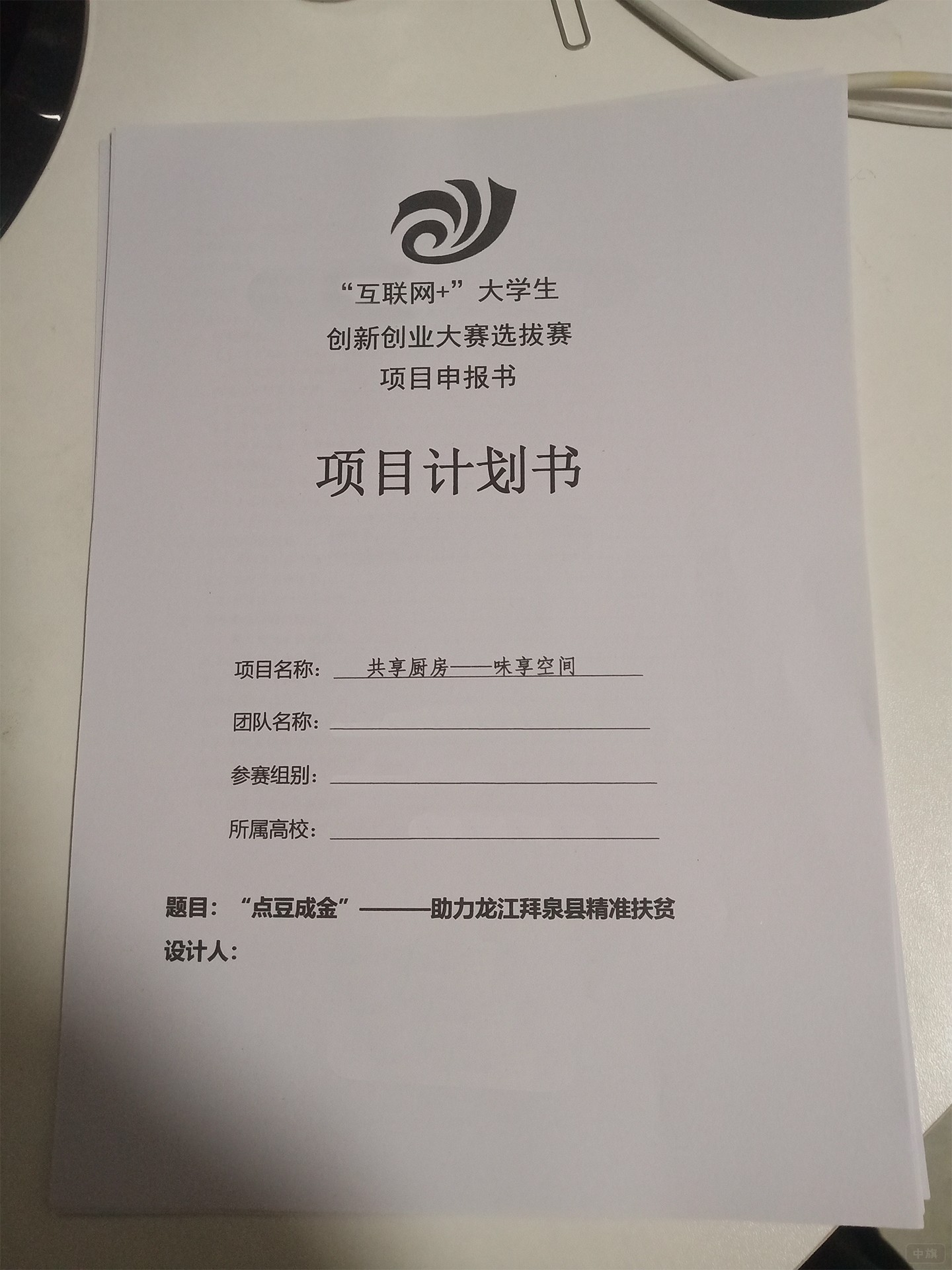 大學(xué)生項(xiàng)目計(jì)劃書