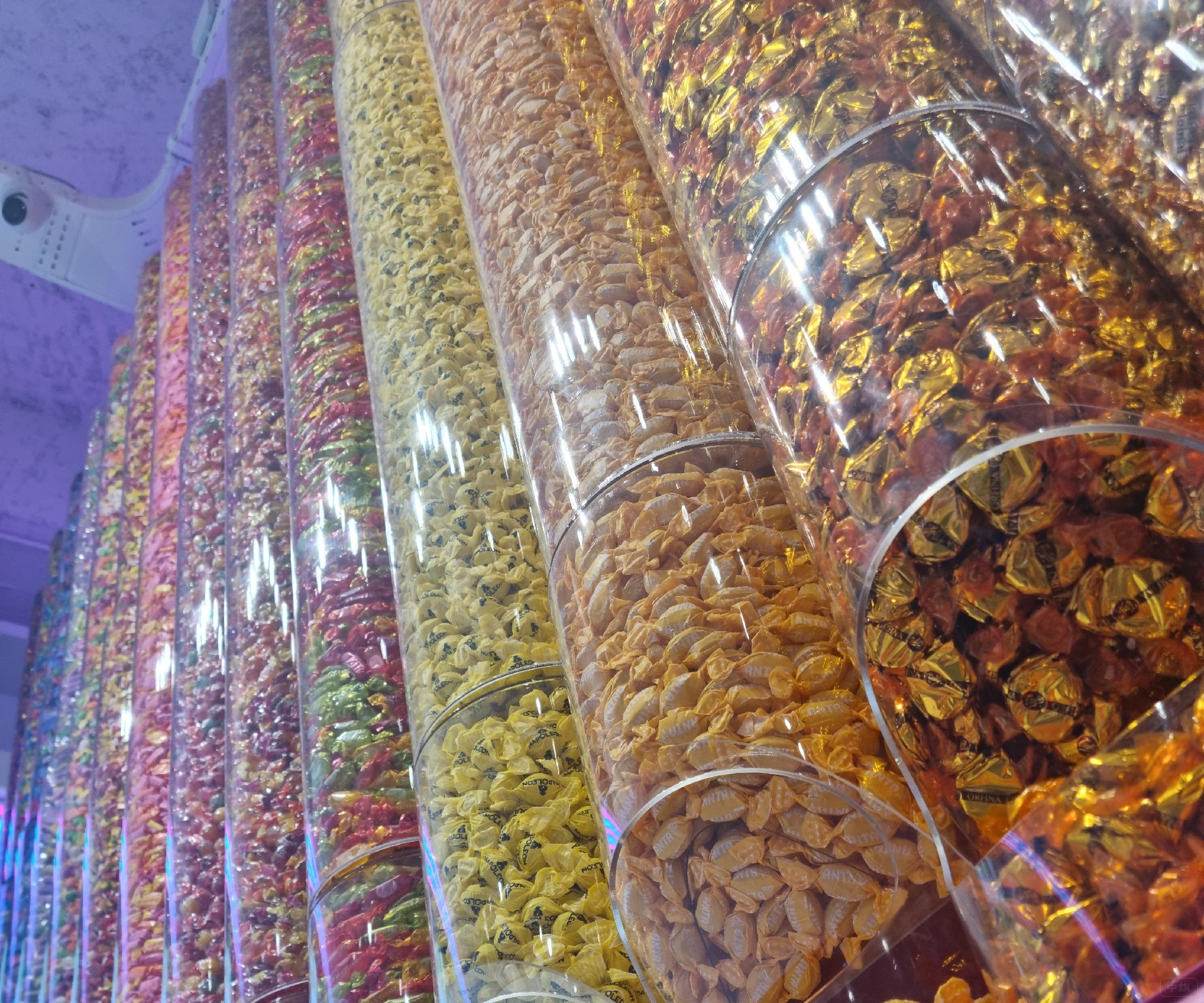 往下放糖果的設備