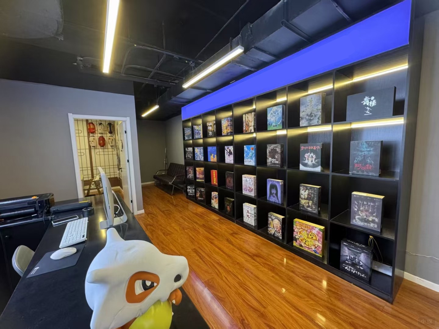 劇本殺店入口收銀臺