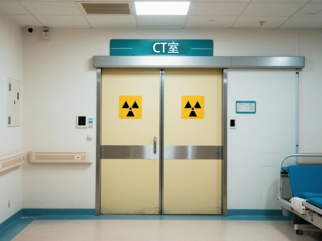醫(yī)院CT室門口
