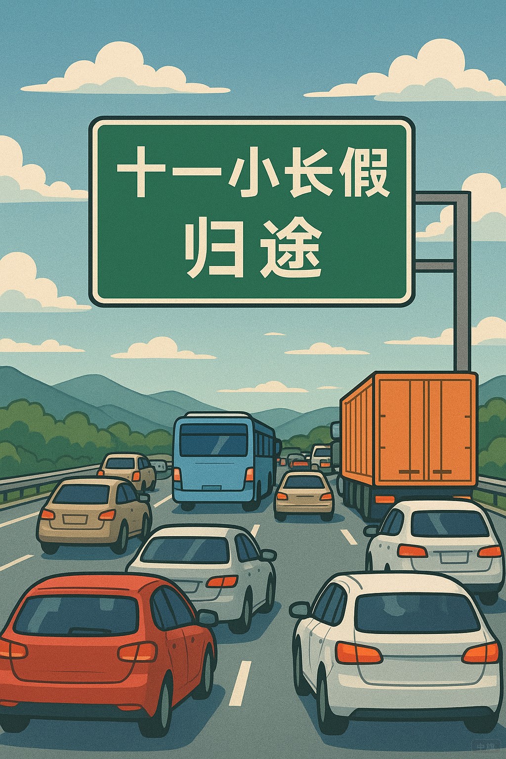 十一小長假歸途