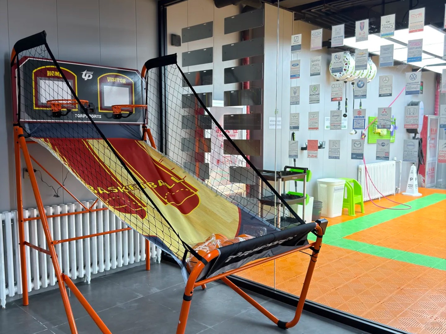 樓下自助洗車店活動投球免洗車費