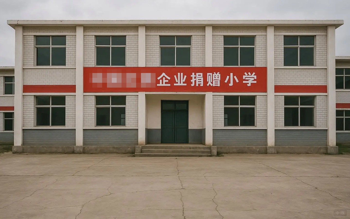 某企業(yè)捐贈(zèng)的小學(xué)