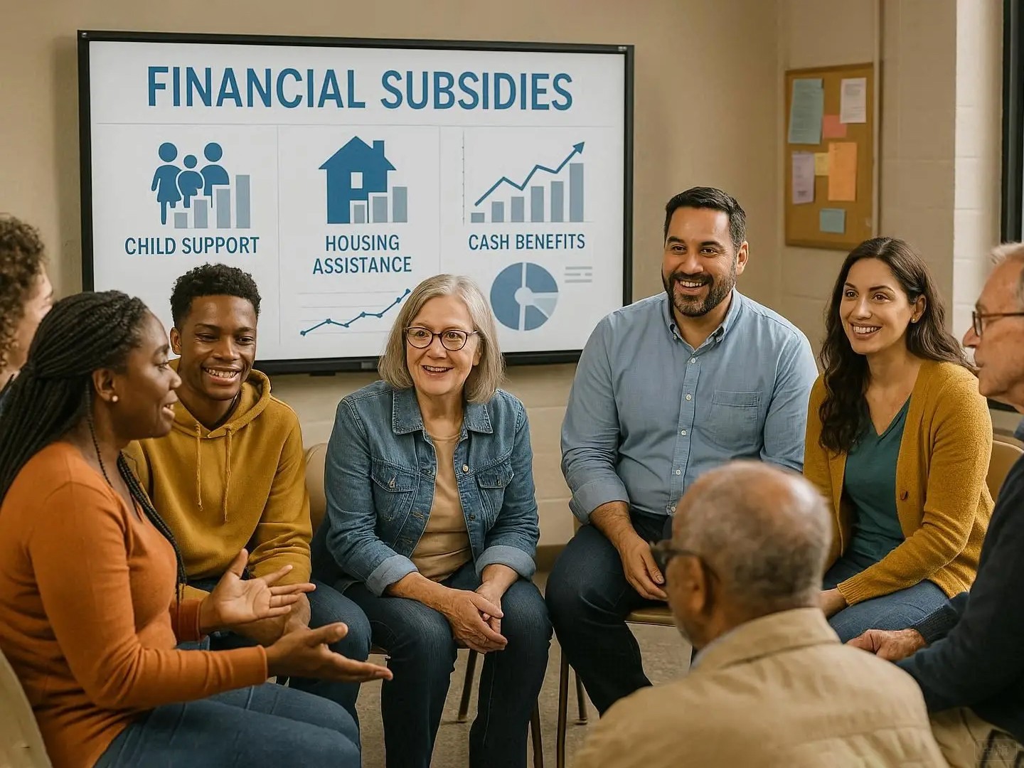 企業(yè)工作人員在討論獎補問題