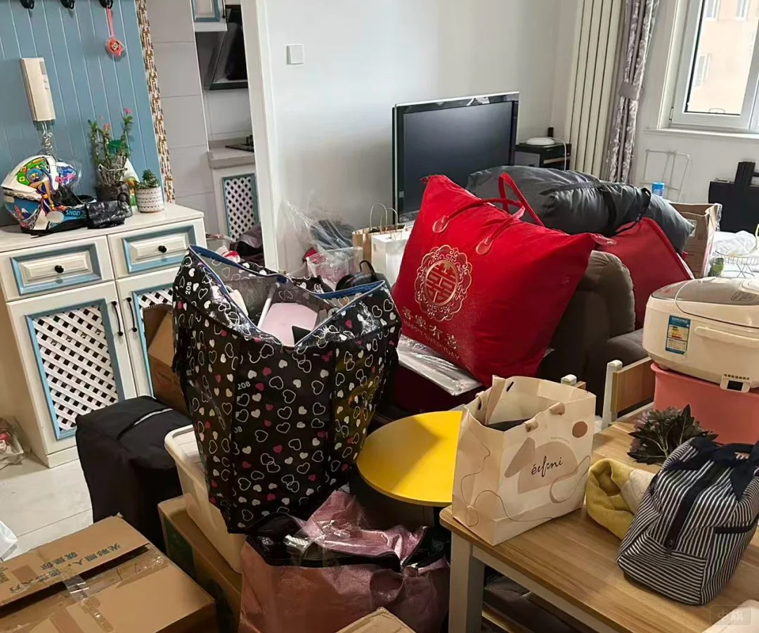 昨天我們打包好的東西