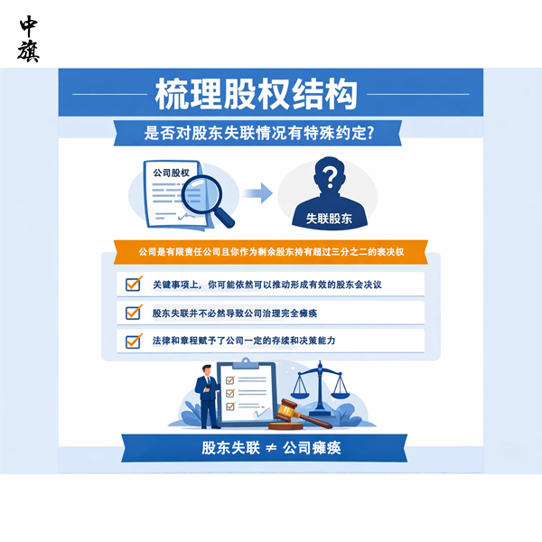 股東失聯(lián)，公司注銷卡殼？這三條路可以試試