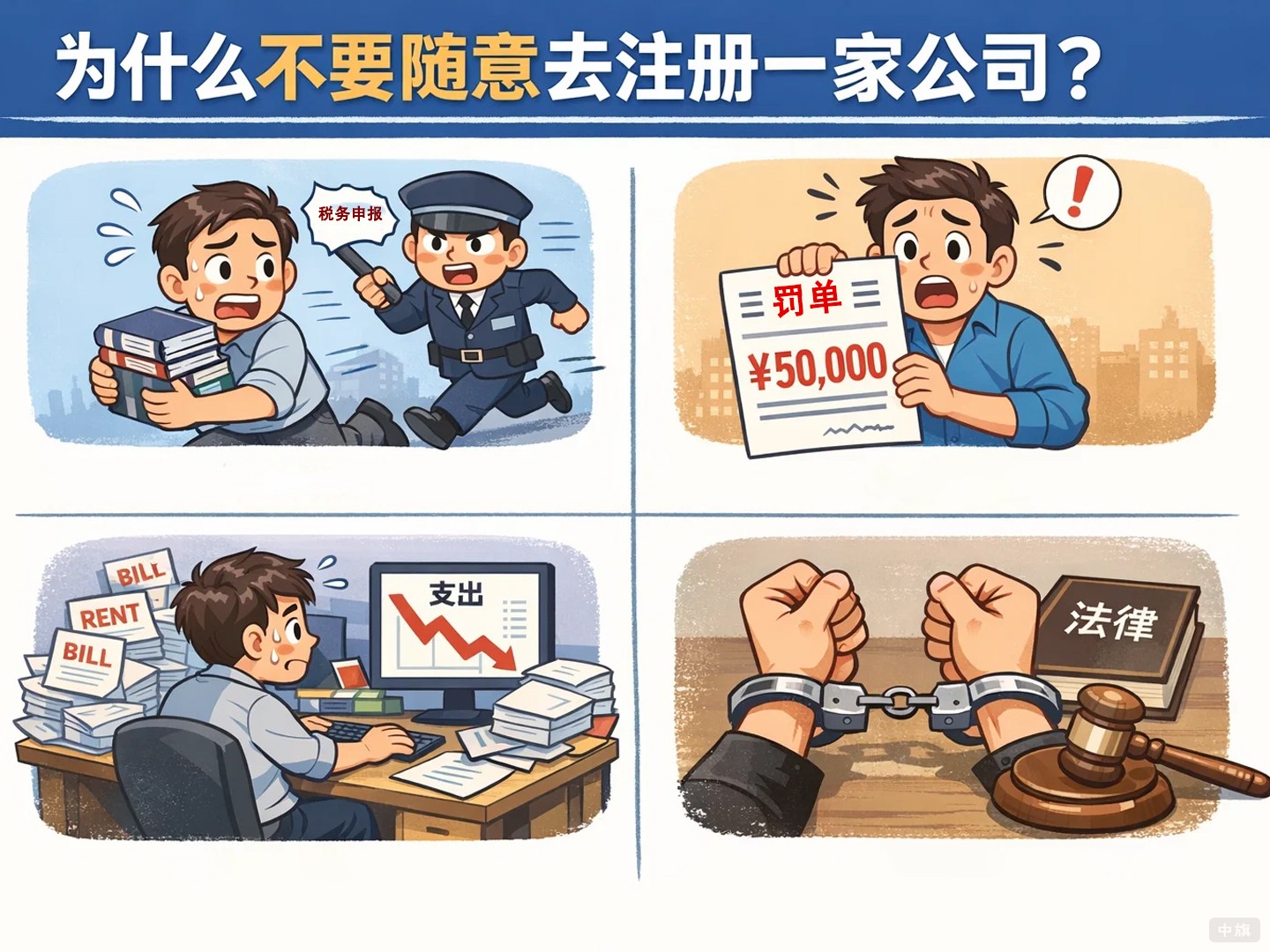 為什么不要隨意去注冊一家公司？