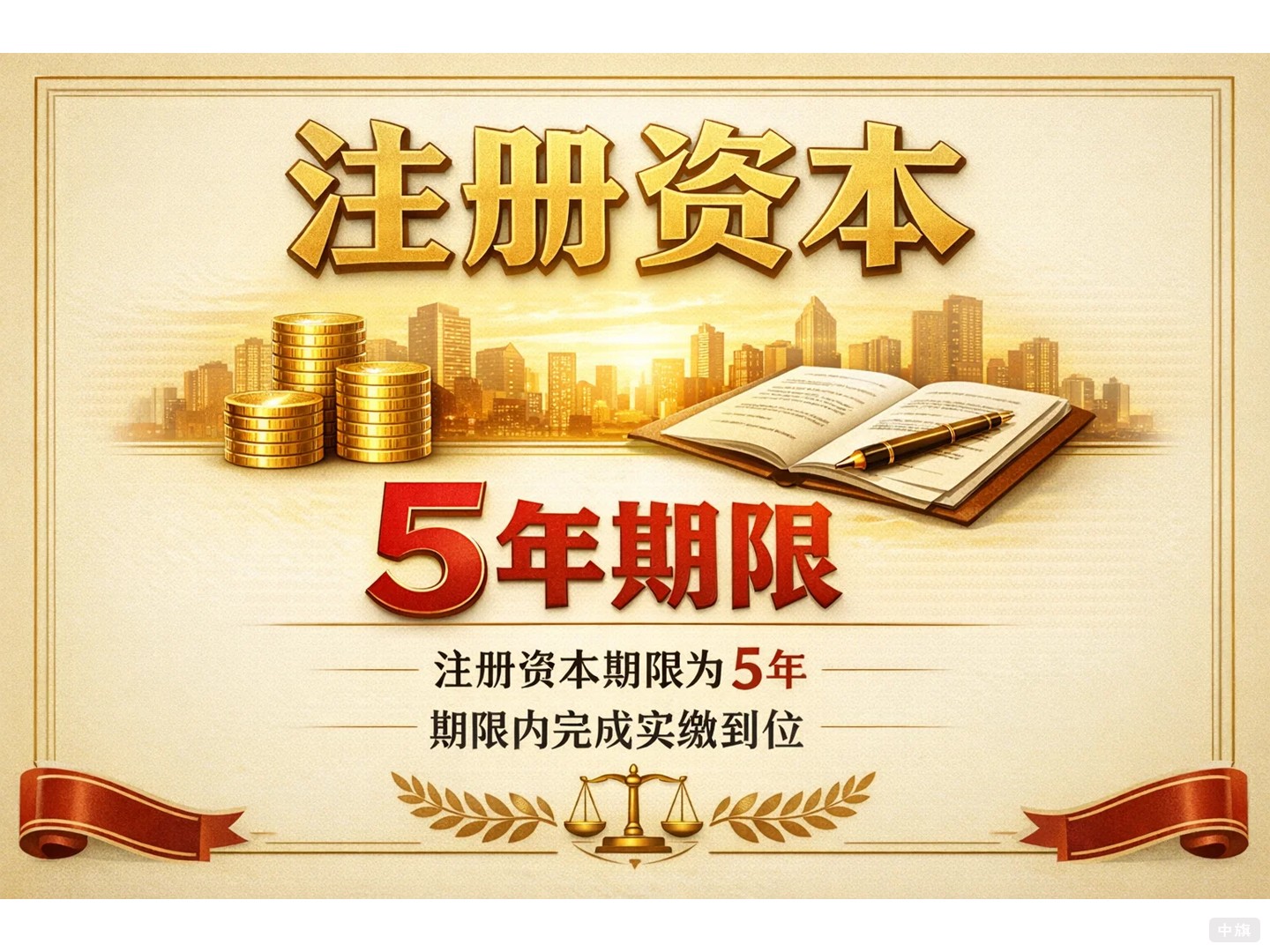注冊(cè)資本5年期限
