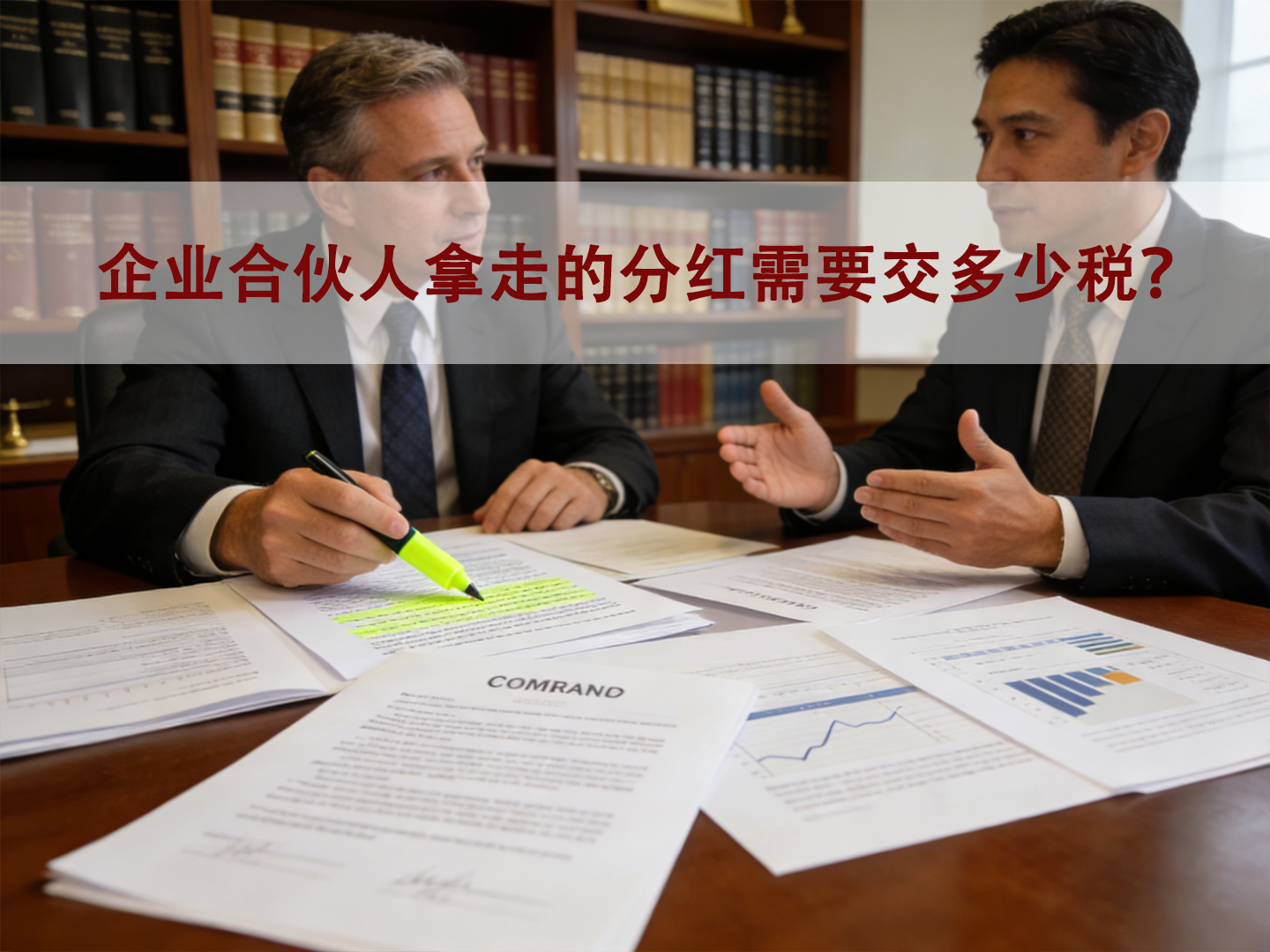 企業(yè)合伙人拿走的分紅需要交多少稅？