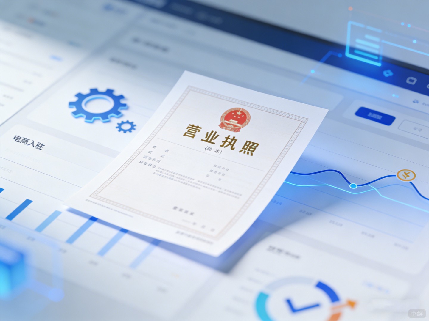 現(xiàn)在電商入駐基本都需要上傳營業(yè)執(zhí)照了