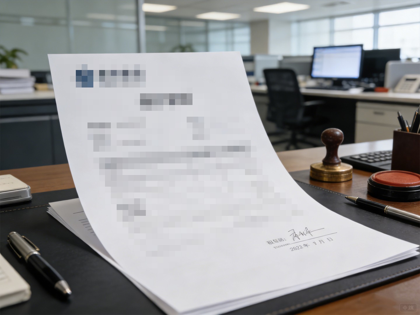 某銀行出具的銀行保函（已打碼）