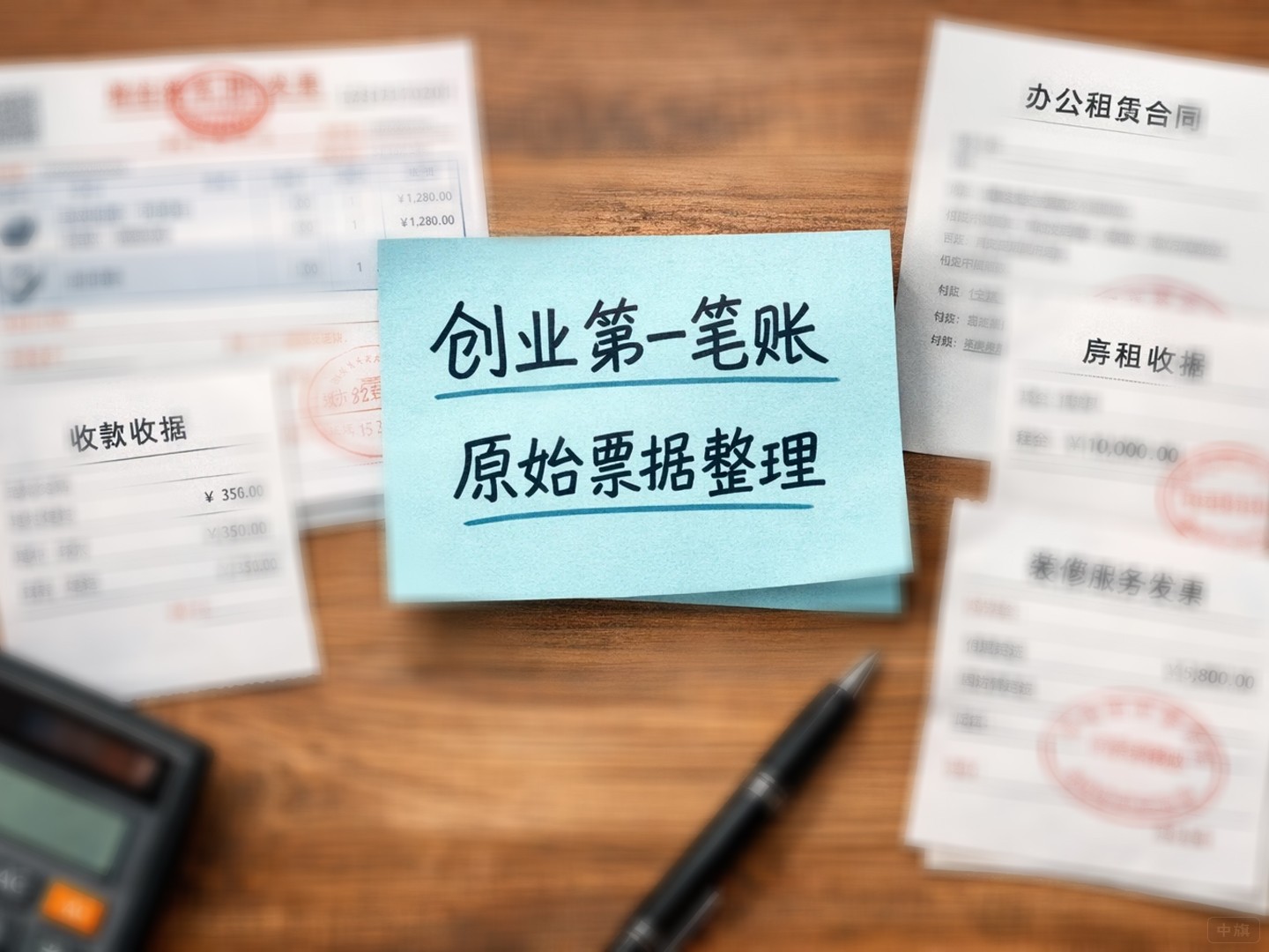 創(chuàng)業(yè)第一筆賬原始票據(jù)整理