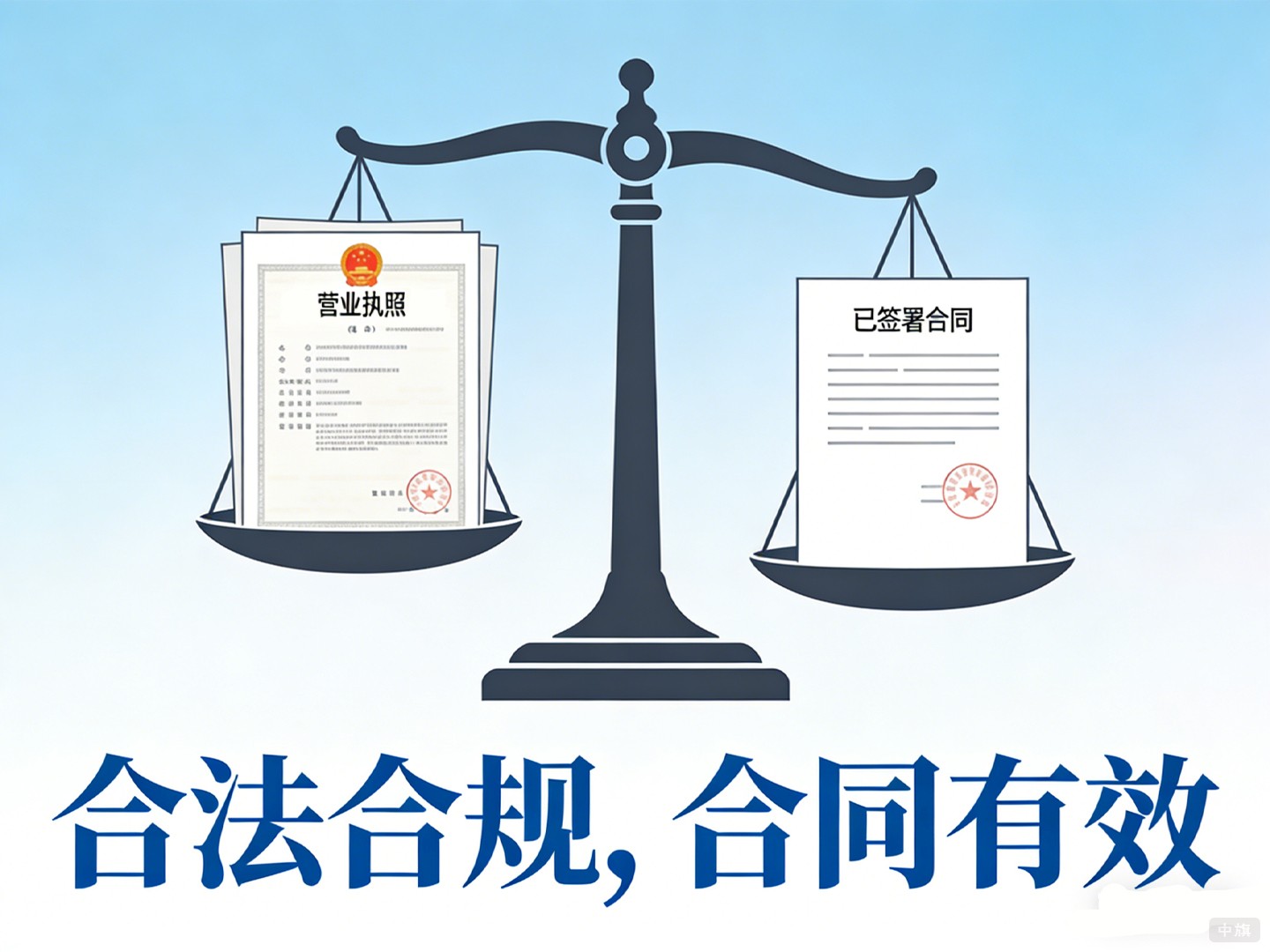 營業(yè)執(zhí)照地址正在變更的時候，已簽署的合同是生效的