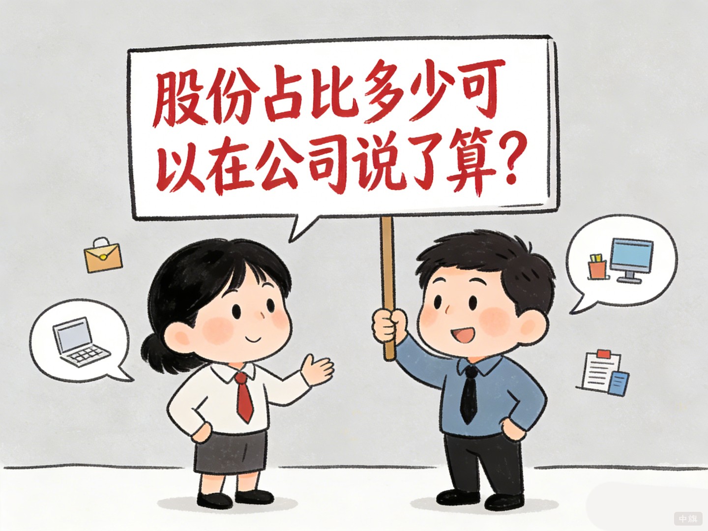 股份占比多少可以在公司說(shuō)了算？