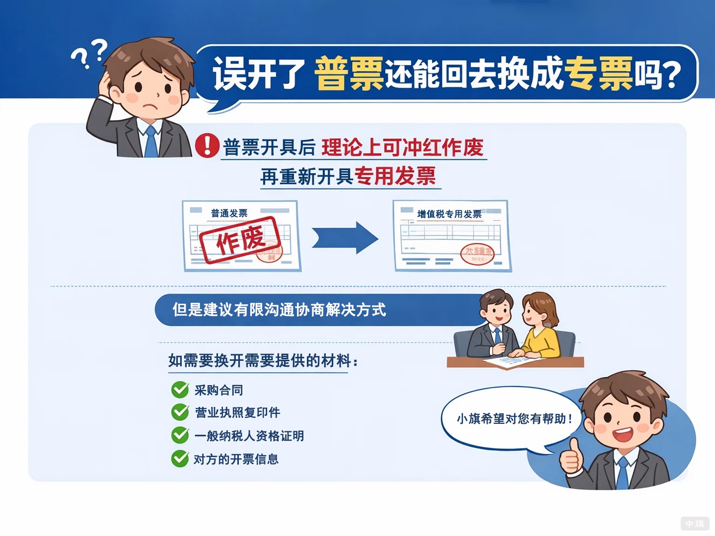 誤開了換票還行，不算太麻煩