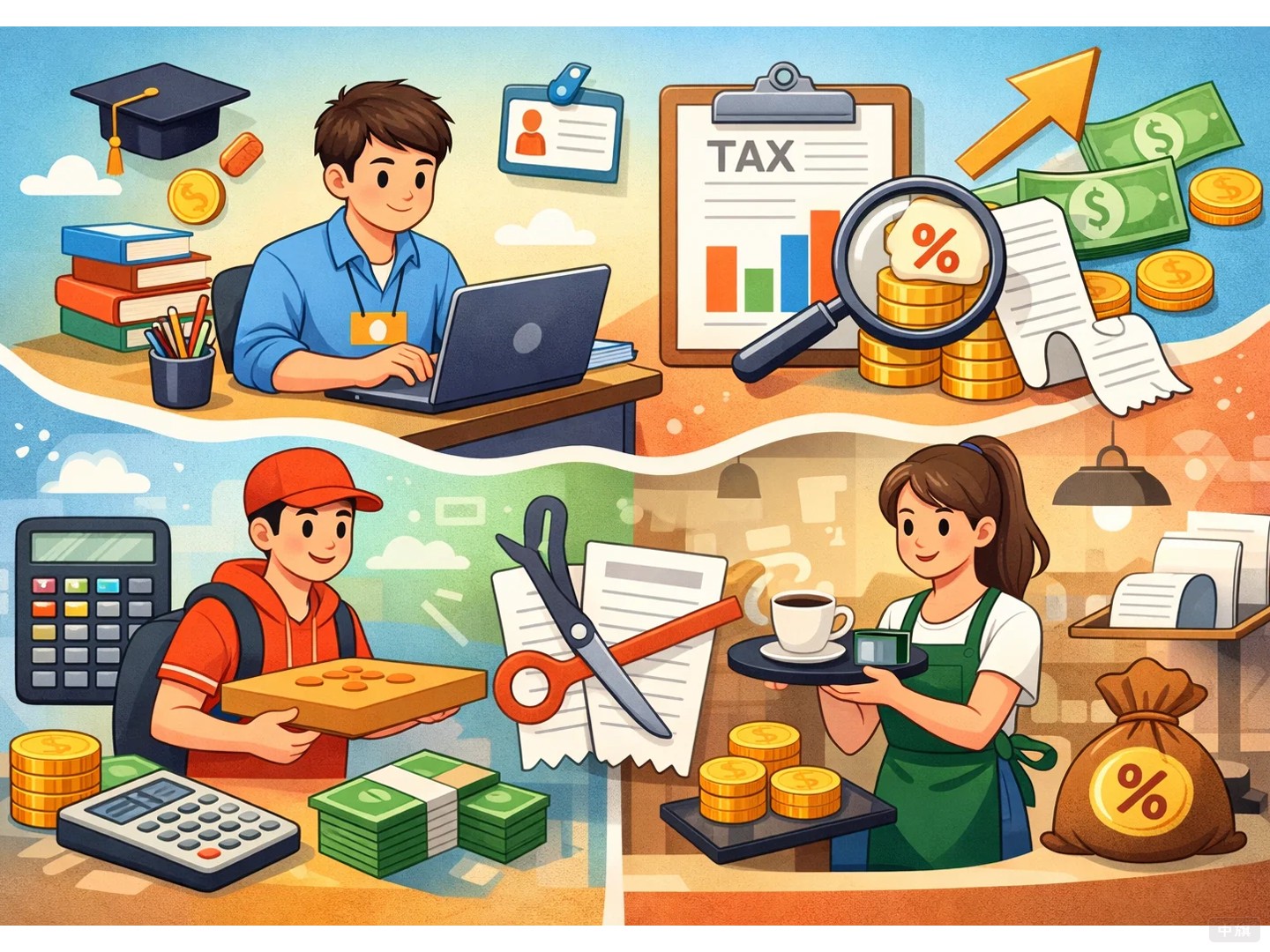 勞務(wù)報(bào)酬的稅到底是怎么算出來的？