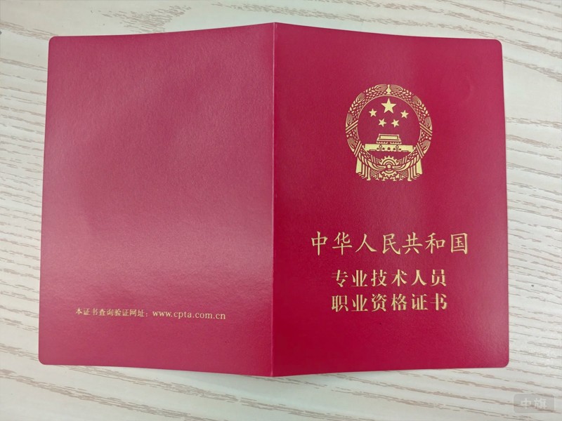 專業(yè)技術(shù)人員職業(yè)資格證書