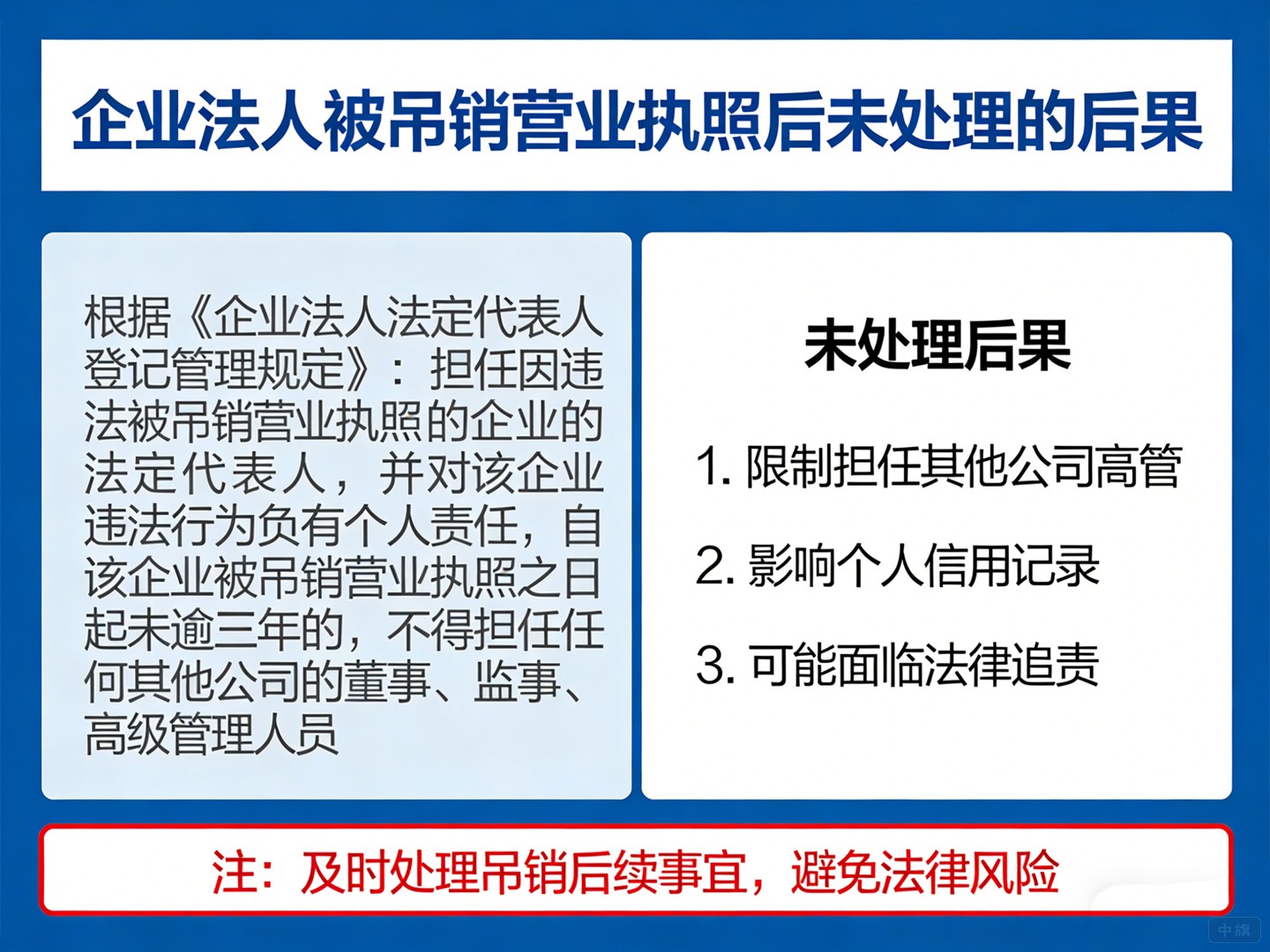 如果執(zhí)照被吊銷后就撒手不管，究竟會(huì)發(fā)生什么？